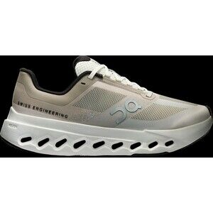 On Cloudsurfer Next Sneaker in Fog & Ivory shoes running workout athletic
